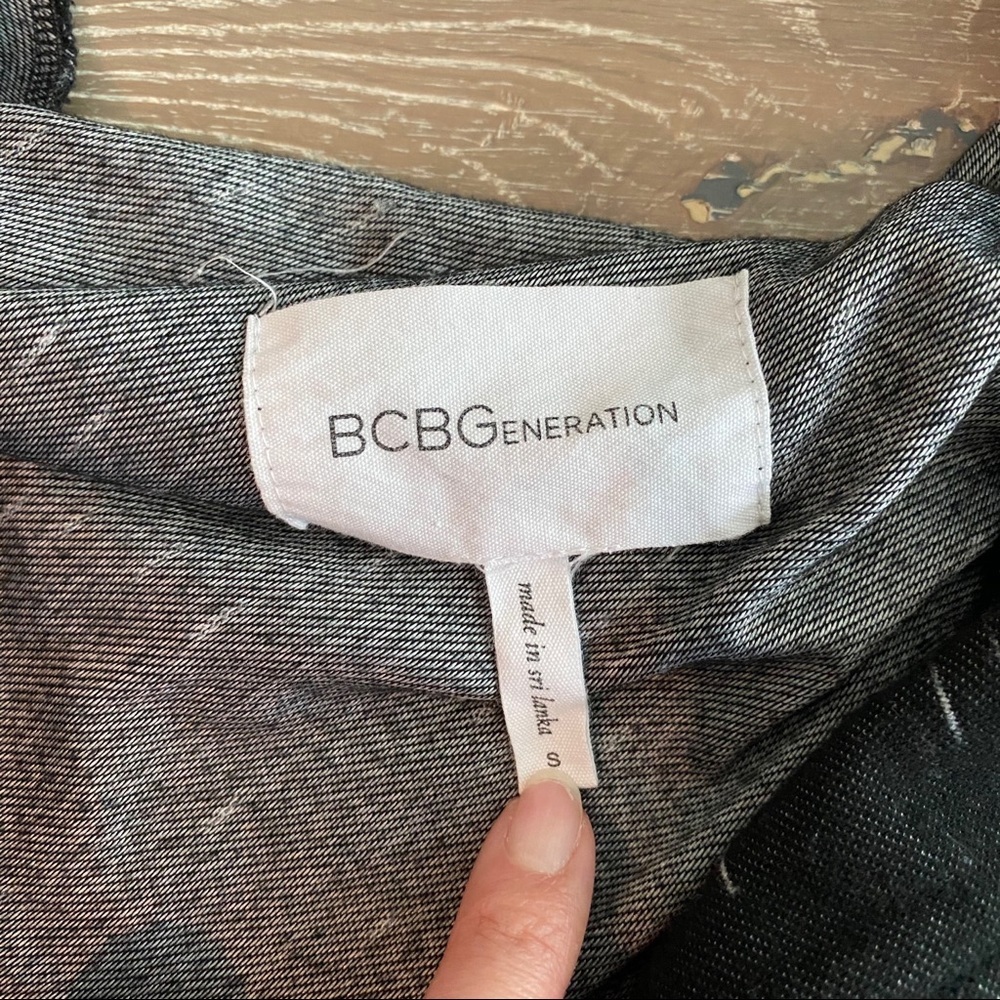 BCBGeneration Drape Back Track Jacket - Picture 3 of 8